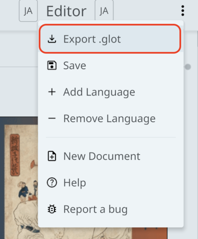 export_glot